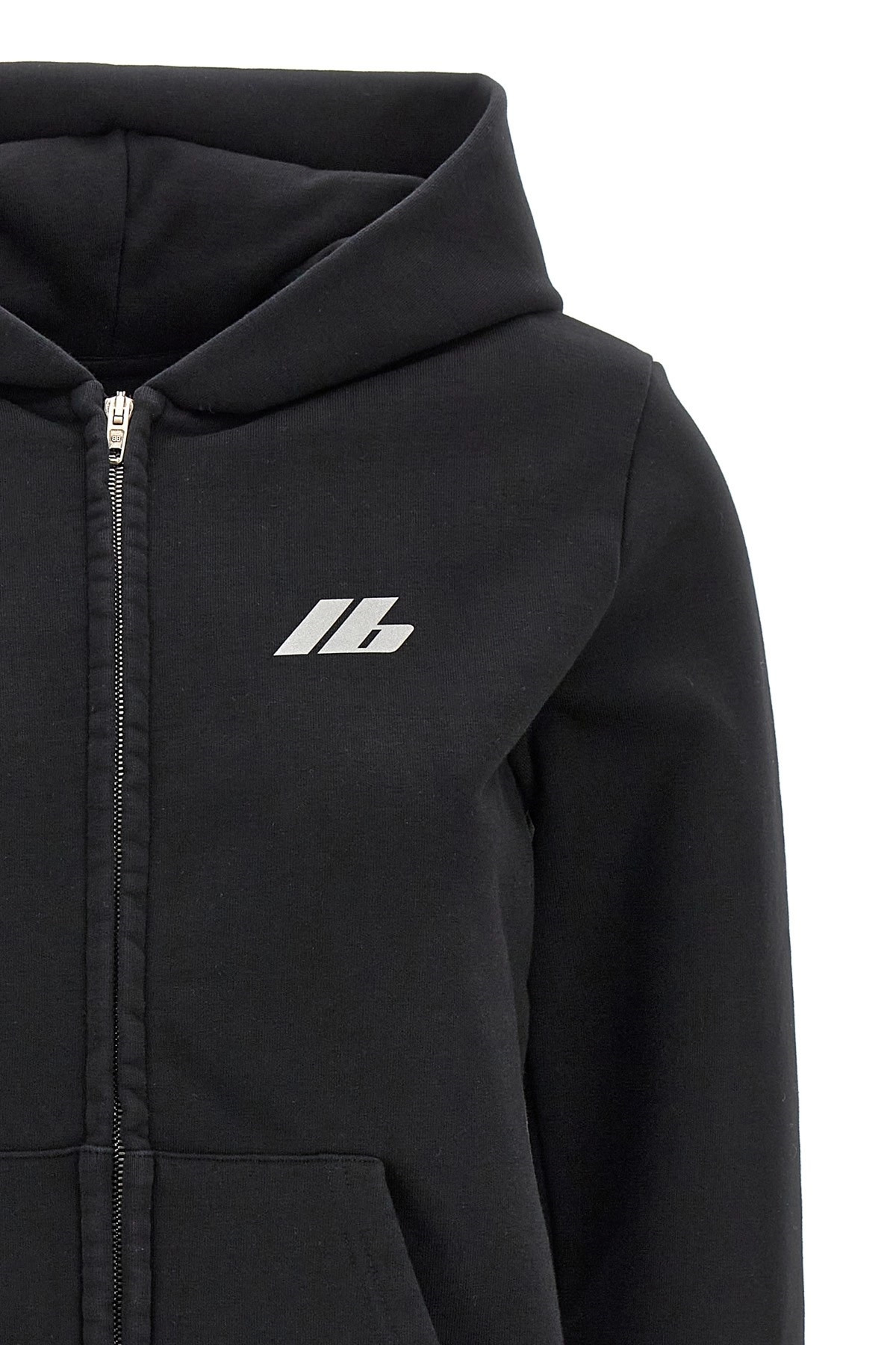 Logo print hoodie - 4
