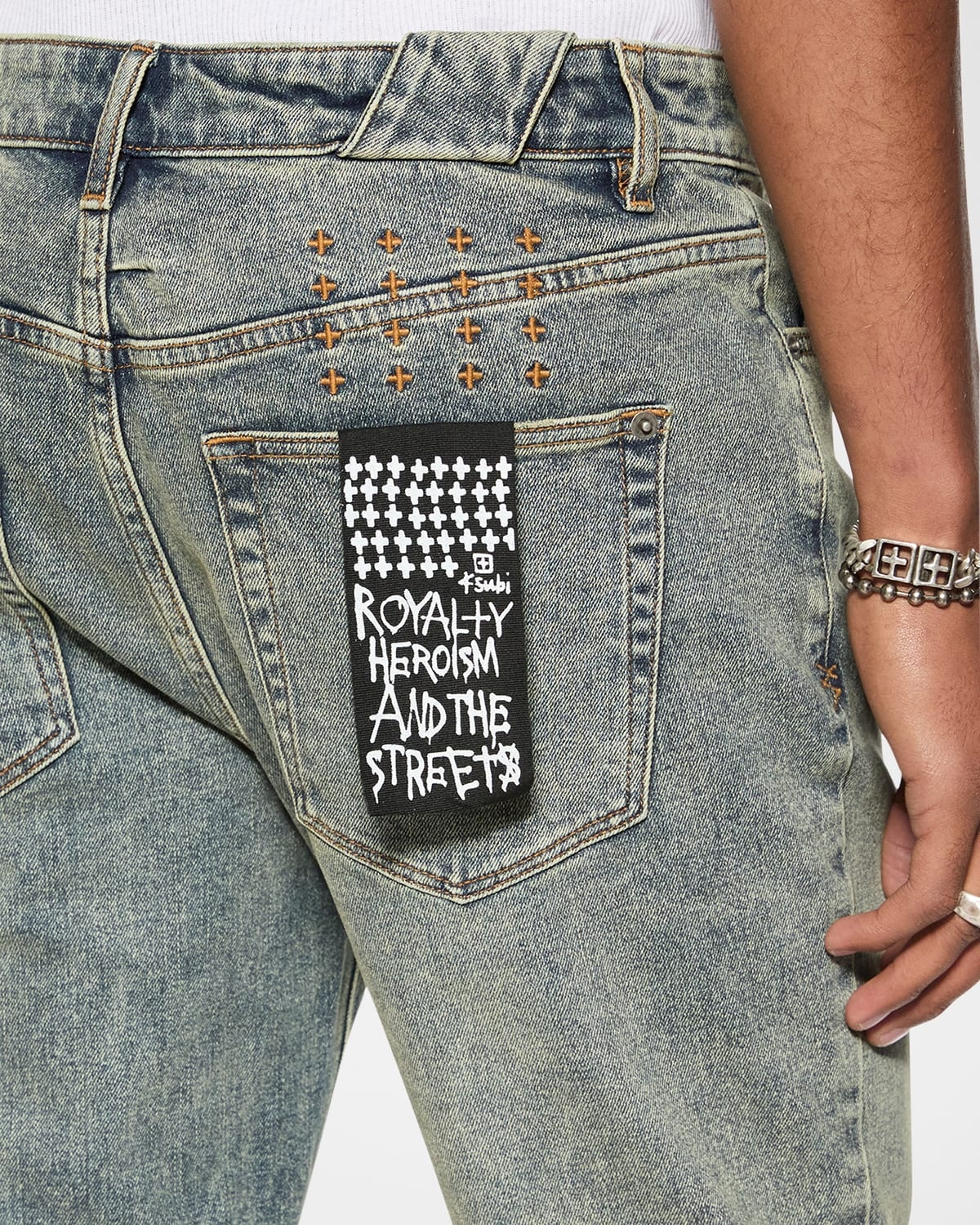 Men's Chitch Stage Dive Caged Jeans - 4