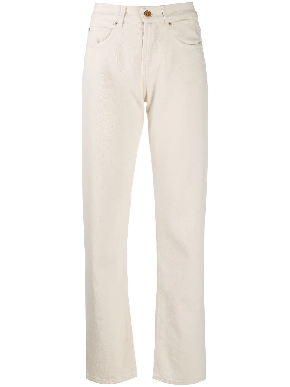 straight leg trousers - 1