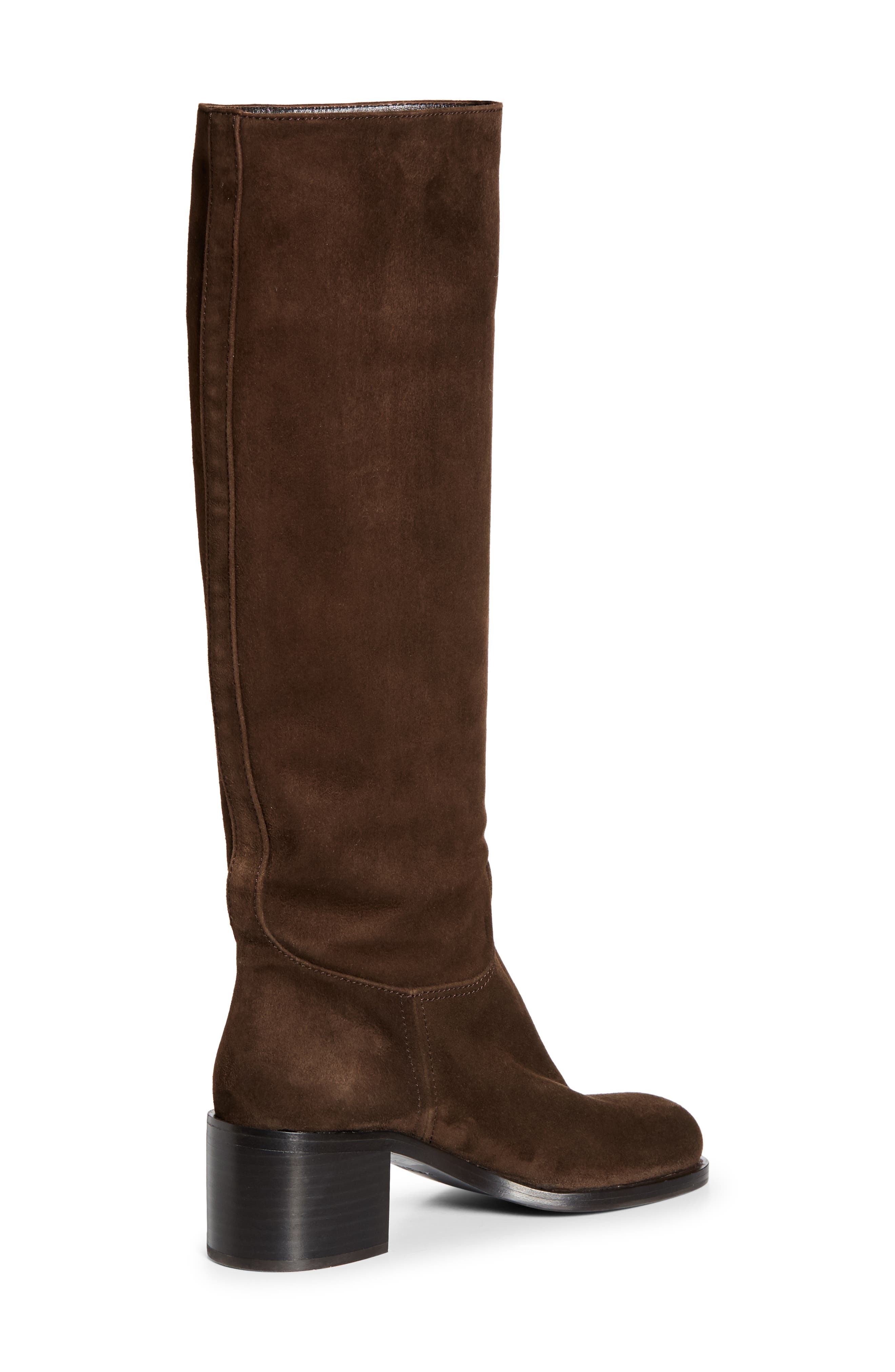 Prada Suede Knee High Boot in Moro at Nordstrom - 2