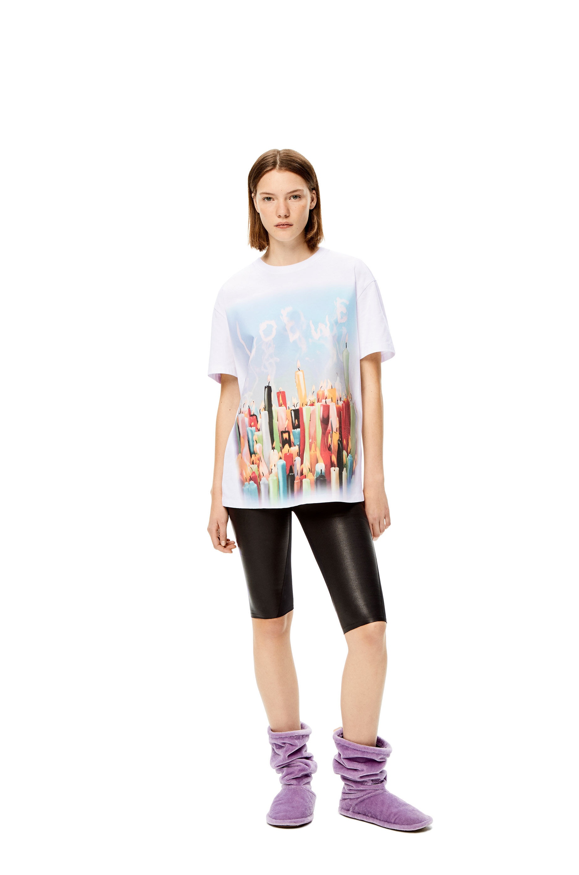 Candles T-shirt in cotton - 2
