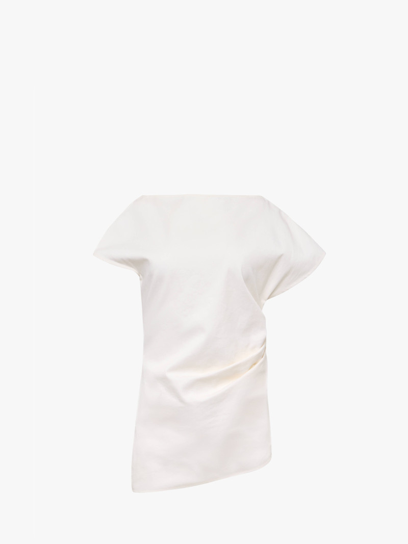 ASYMMETRIC DRAPED TOP - 1