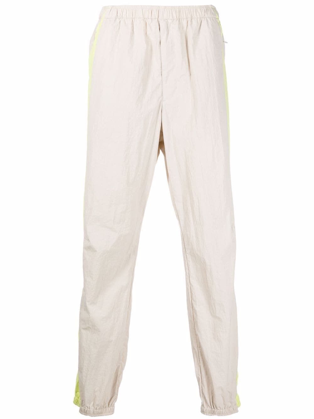 side-stripe track pants - 1