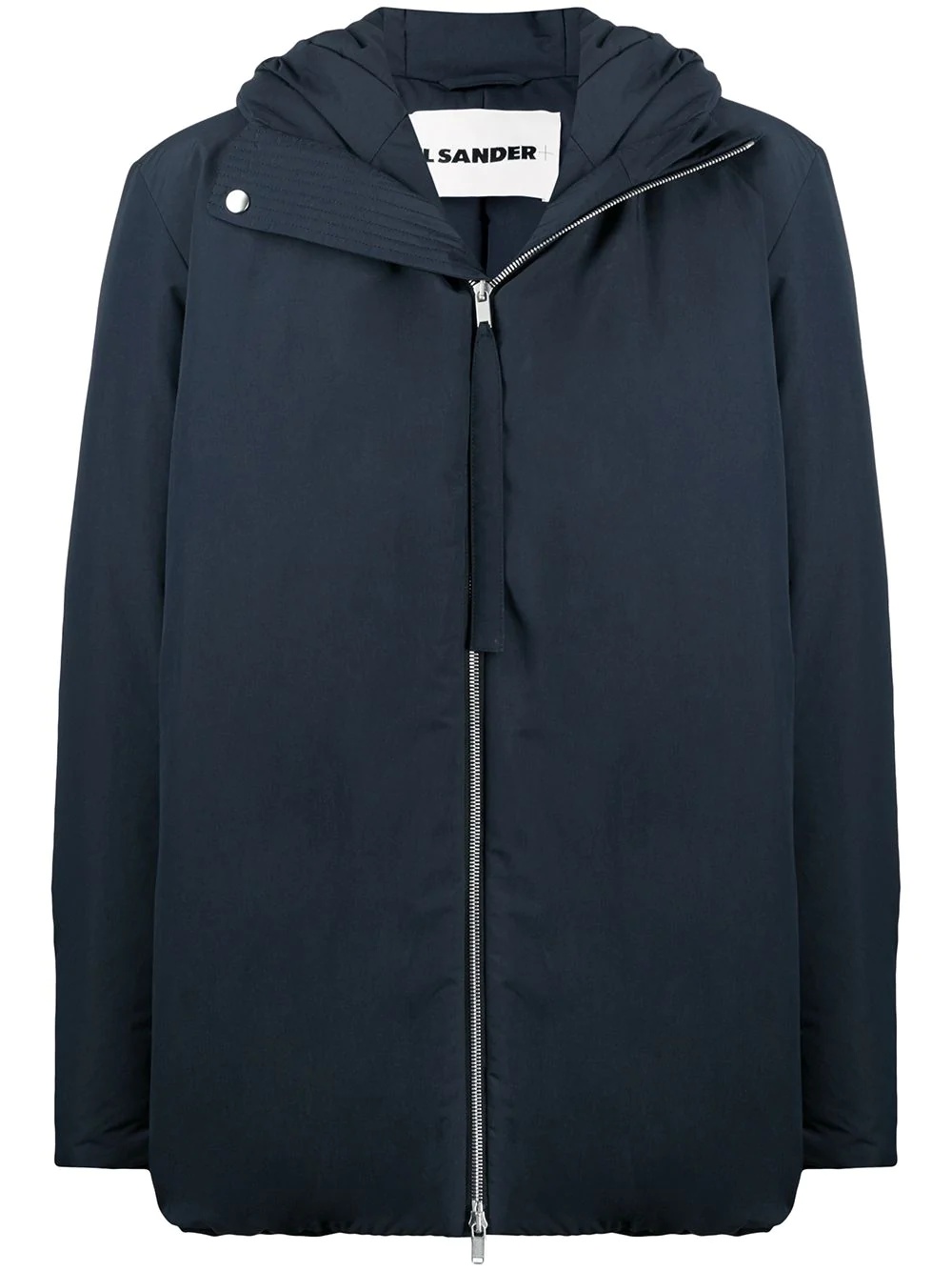 oversized padded zipped jacket - 1