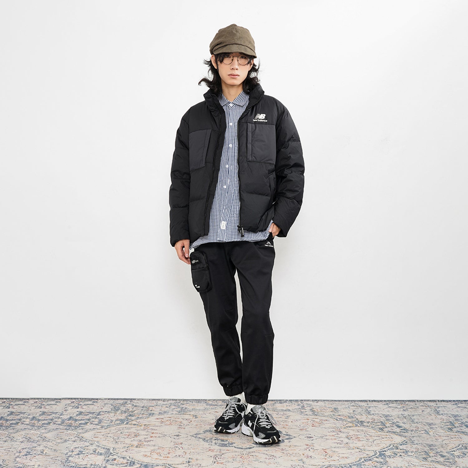 New Balance Short Down Jacket 'Black' 5PB43053-BK - 7