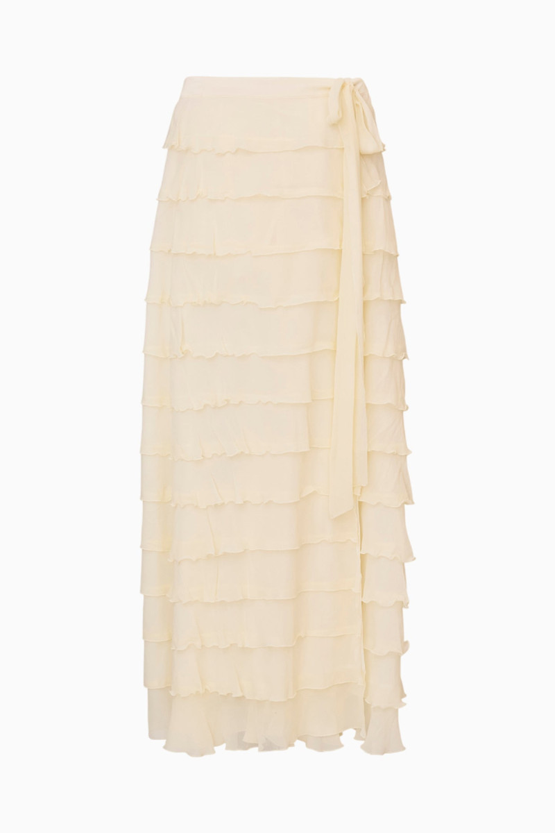 Reiyanette Chiffon Ruffle Skirt 1