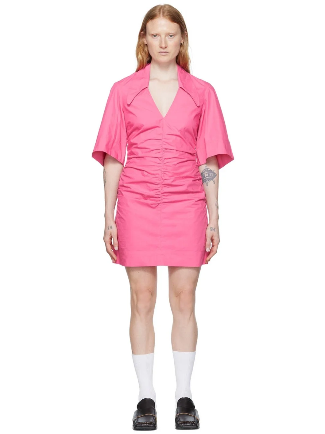 SSENSE Exclusive Pink Minidress - 1