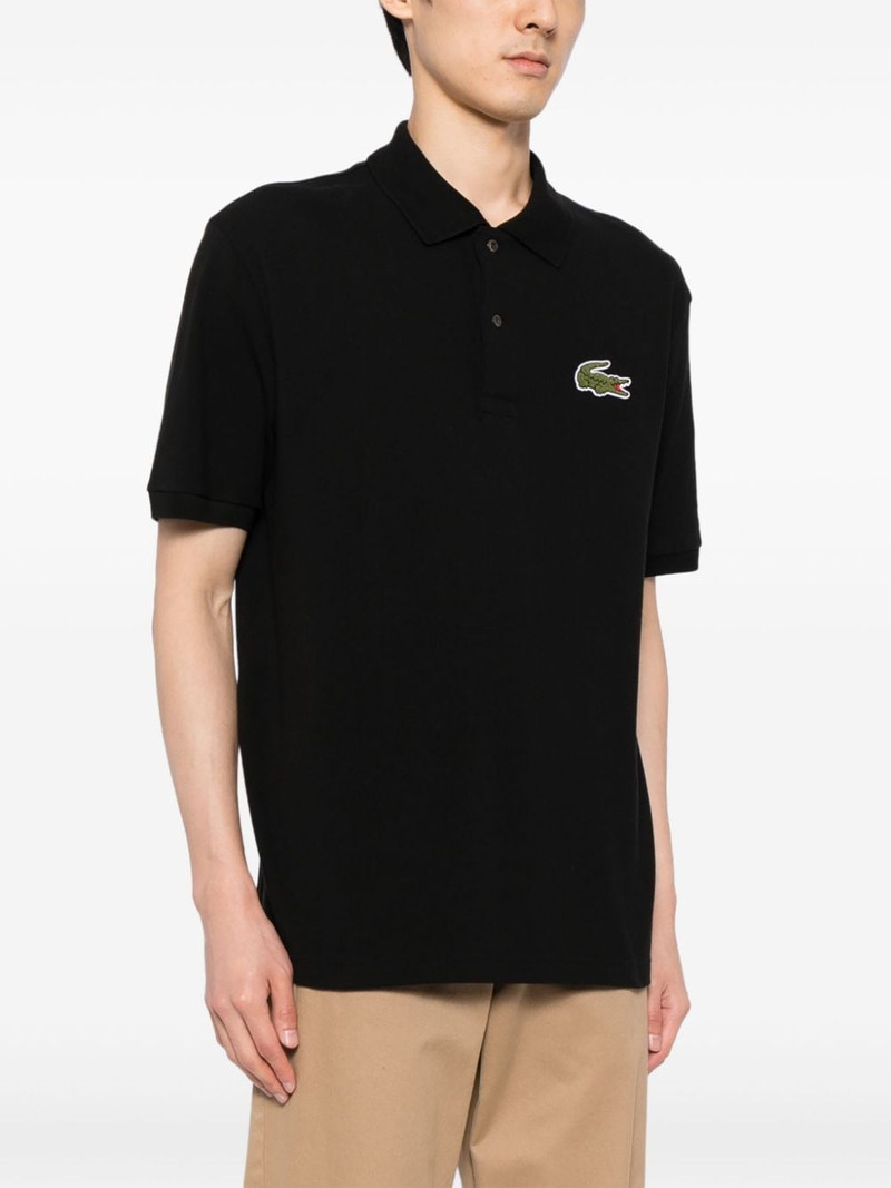 logo-appliqué polo shirt 4