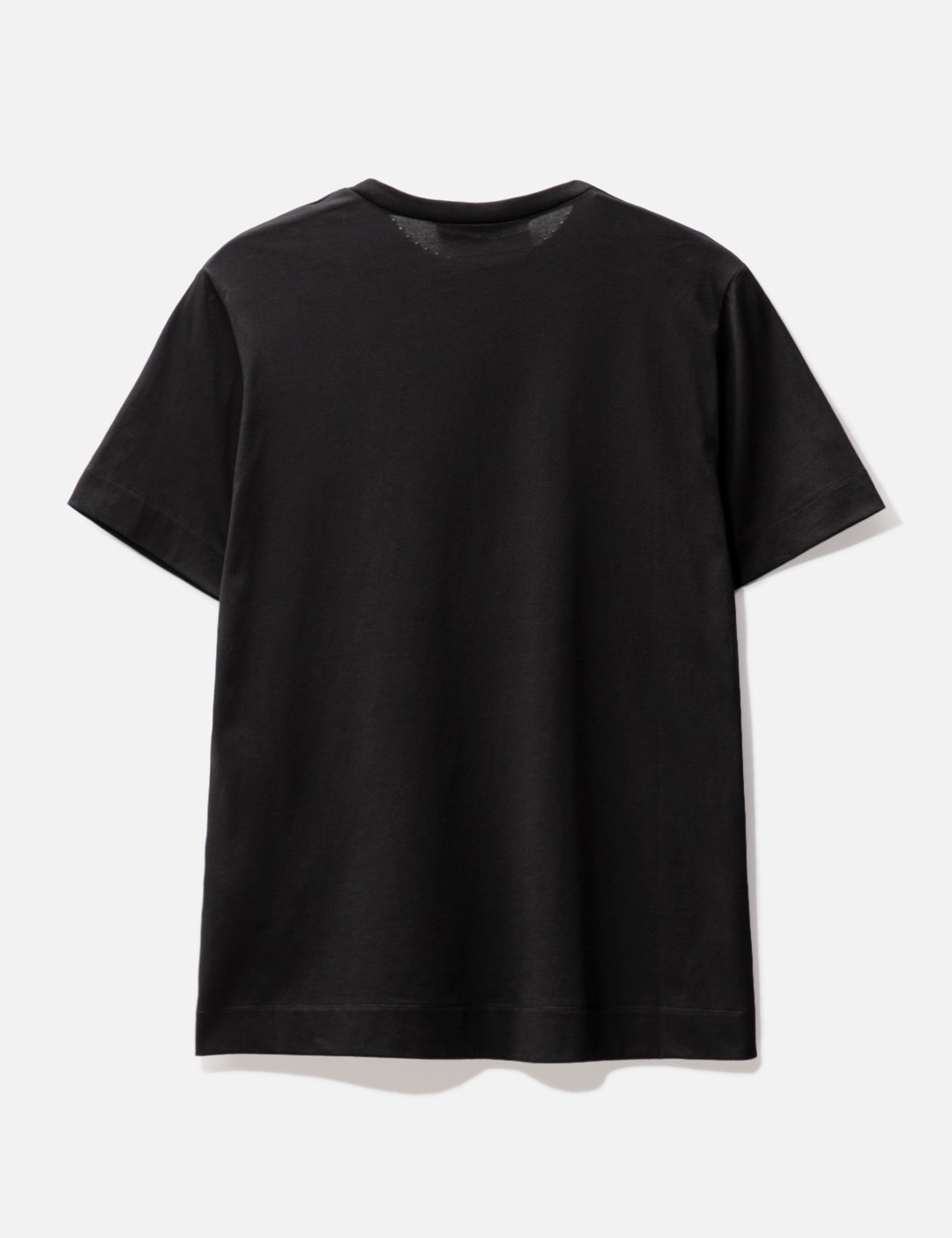 hardware-embellished collar cotton T-shirt - 3