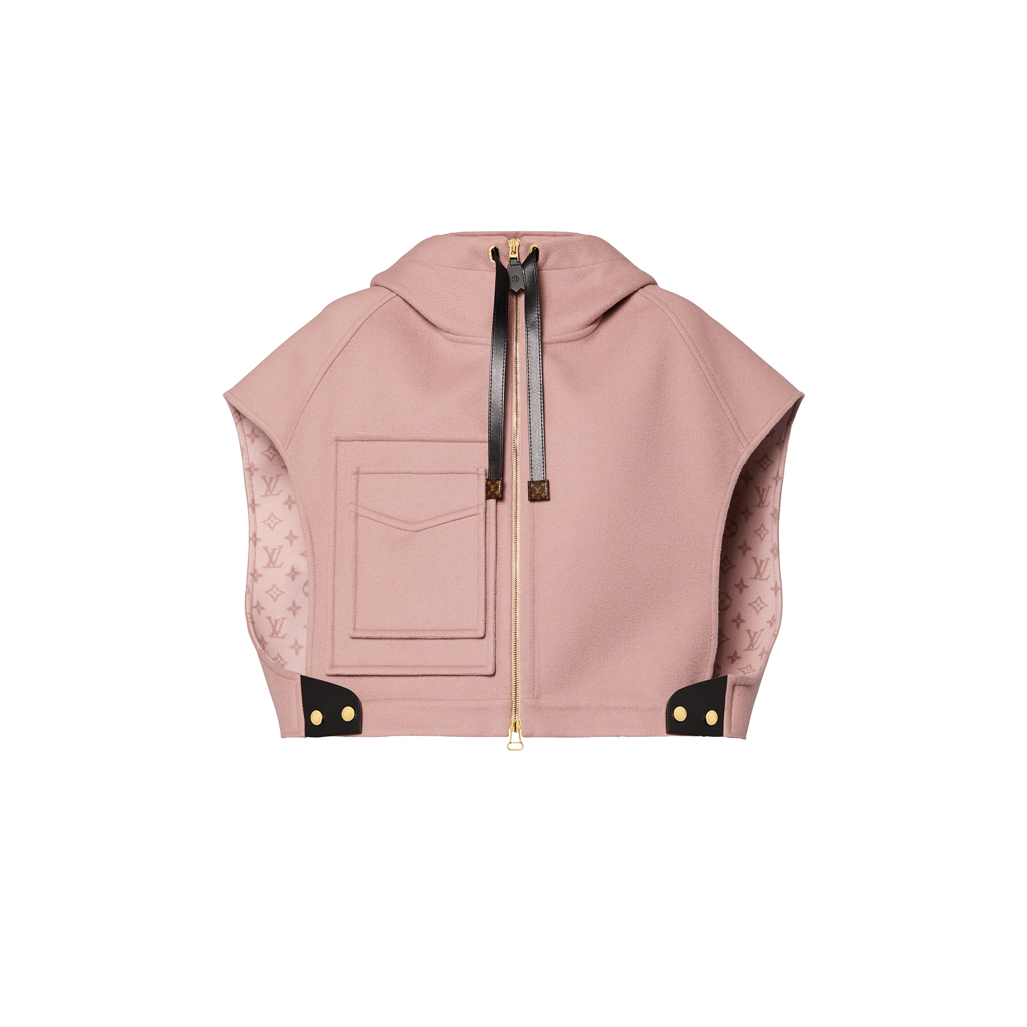 Double Face Open-Arm Jacket - 1