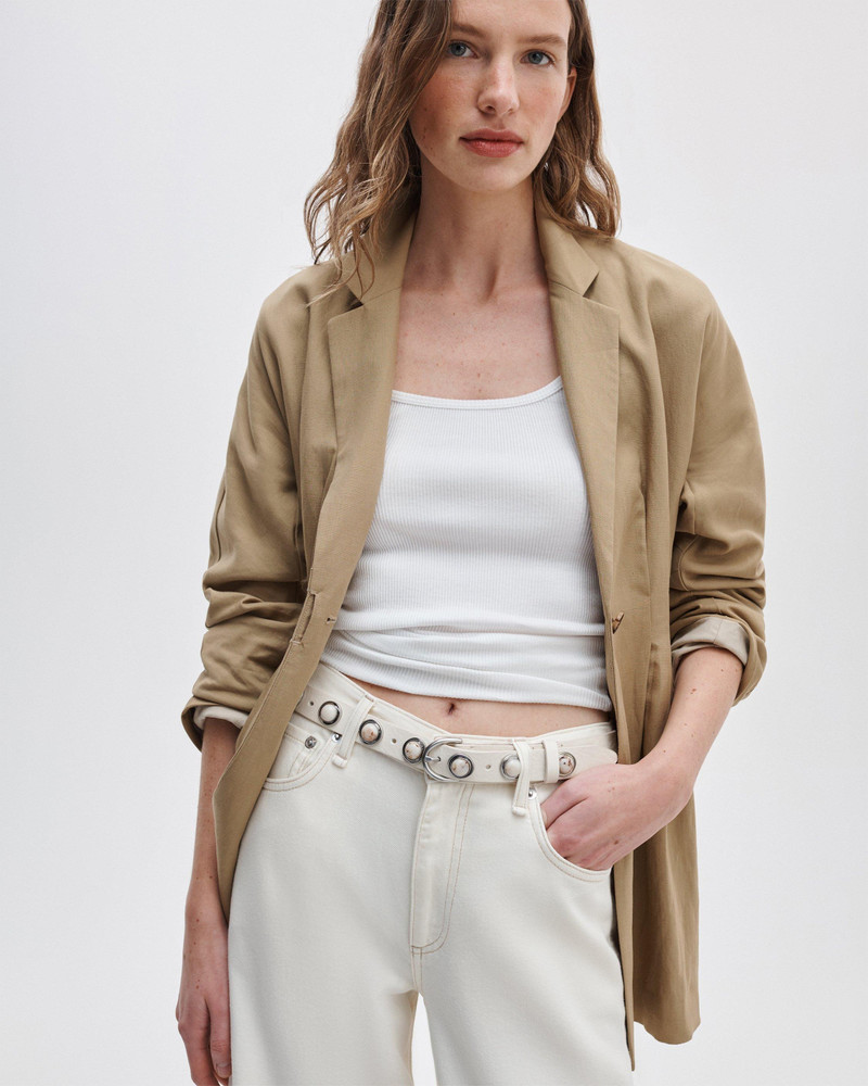 rag & bone Celia Studded Italian Leather Belt outlook