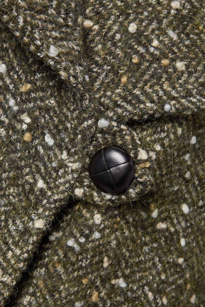 Janette belted herringbone bouclé jacket 5