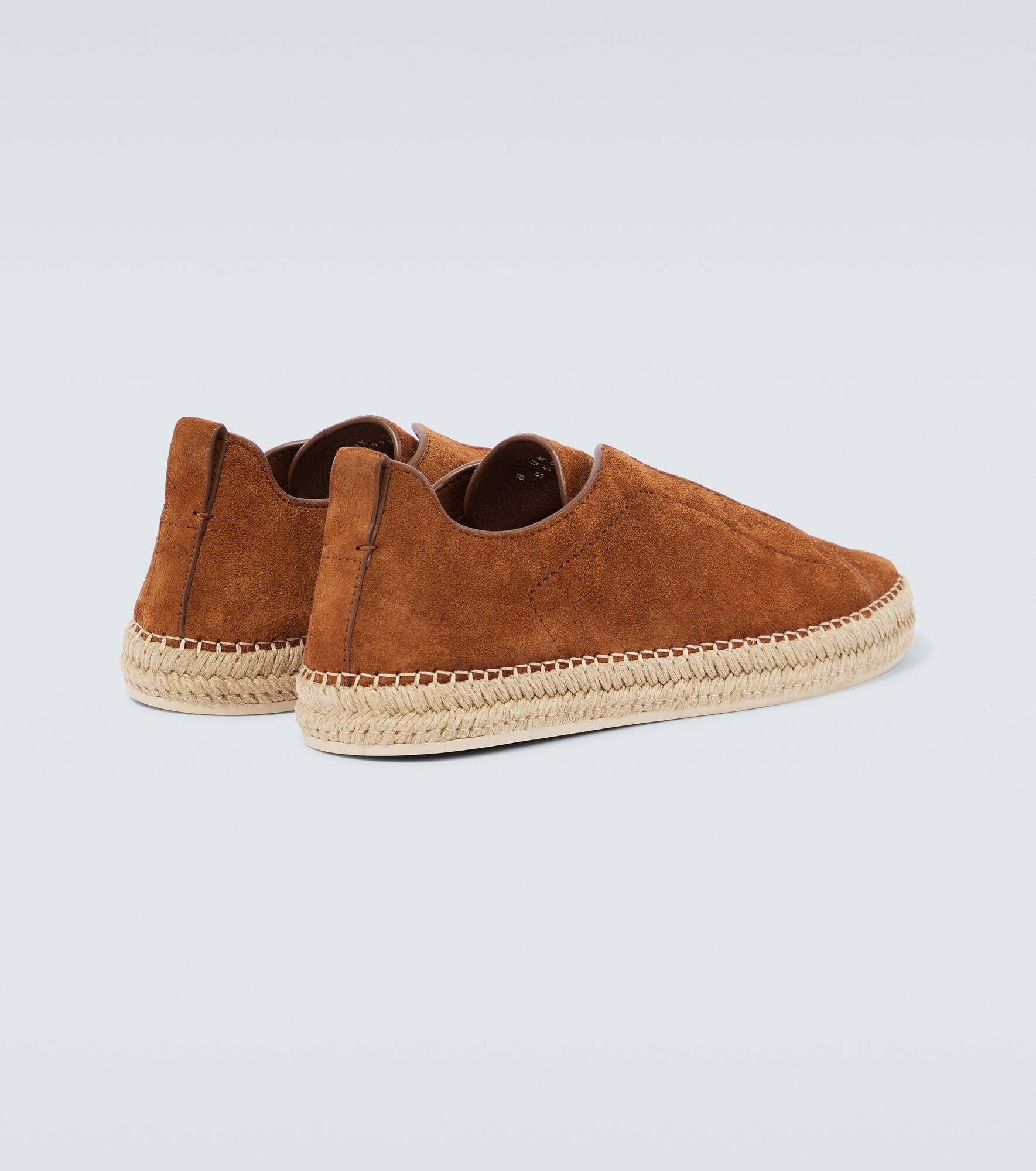Triple Stitch suede espadrilles - 6