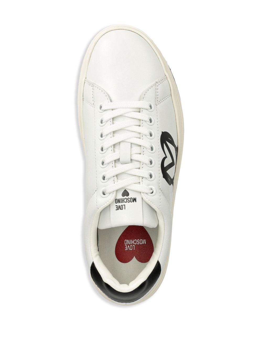 logo-print trainers - 4