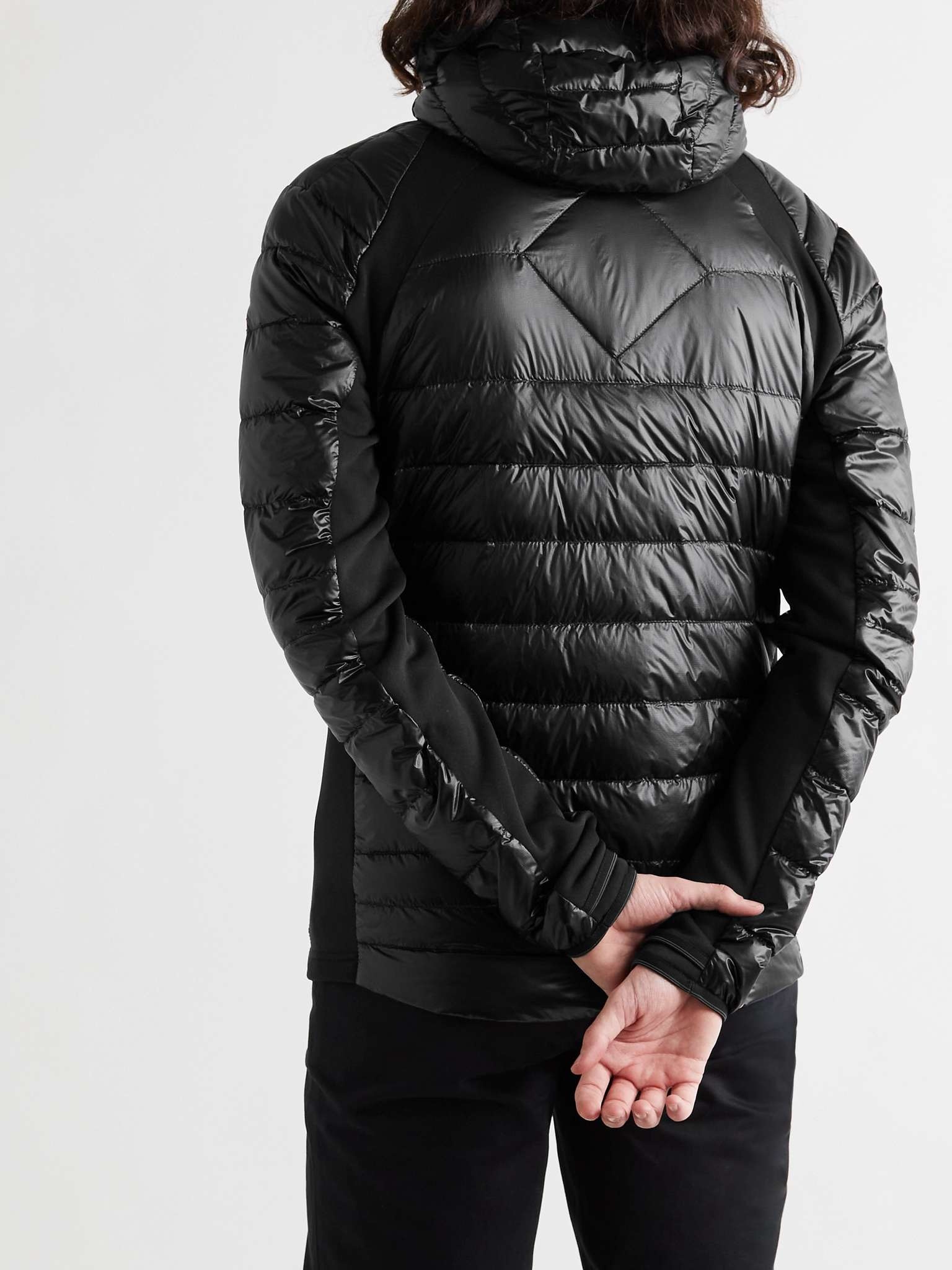 Hybridge Lite Slim-Fit Quilted Shell Hooded Down Jacket - 4