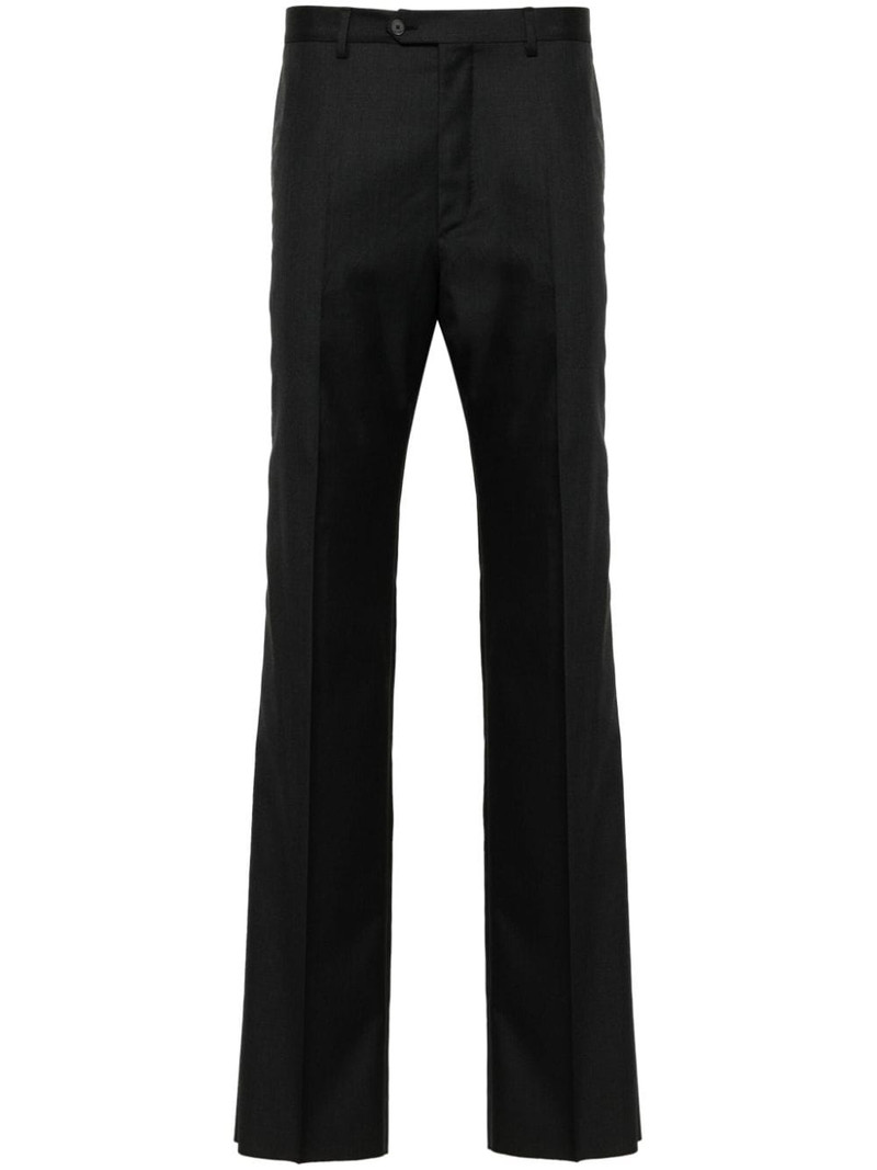 straight-leg tailored trousers 1