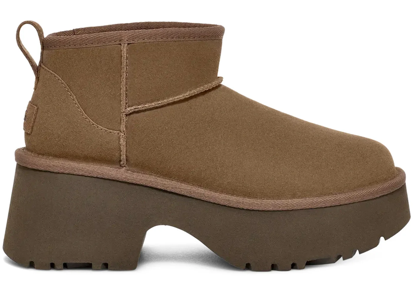 UGG Classic Ultra Mini New Heights Boot Hickory (Women's) - 1