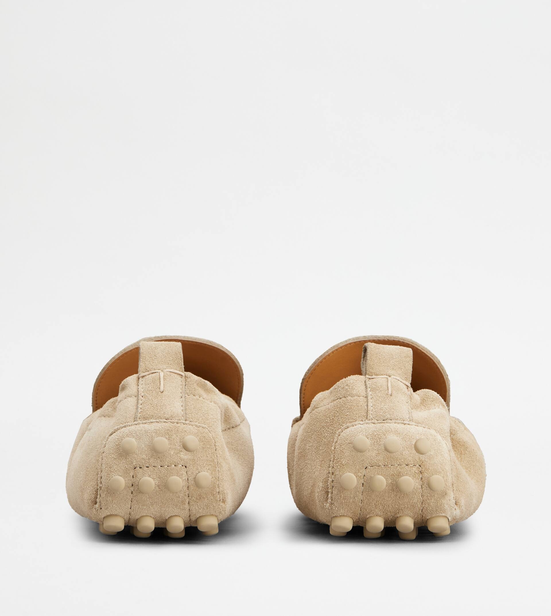 GOMMINO DRIVING SHOES IN SUEDE - BEIGE - 3