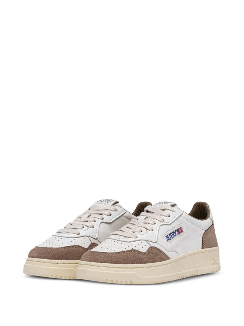 AUTRY suede-panels sneakers outlook