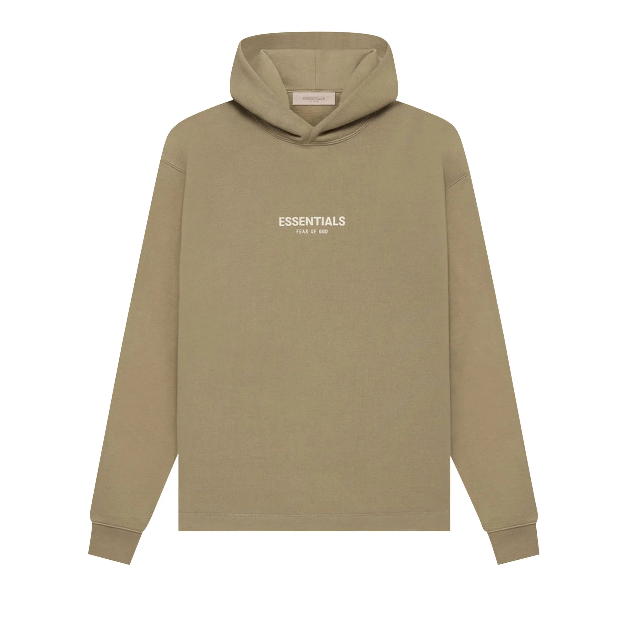 Fear of God Essentials Relaxed Hoodie 'Oak' - 1