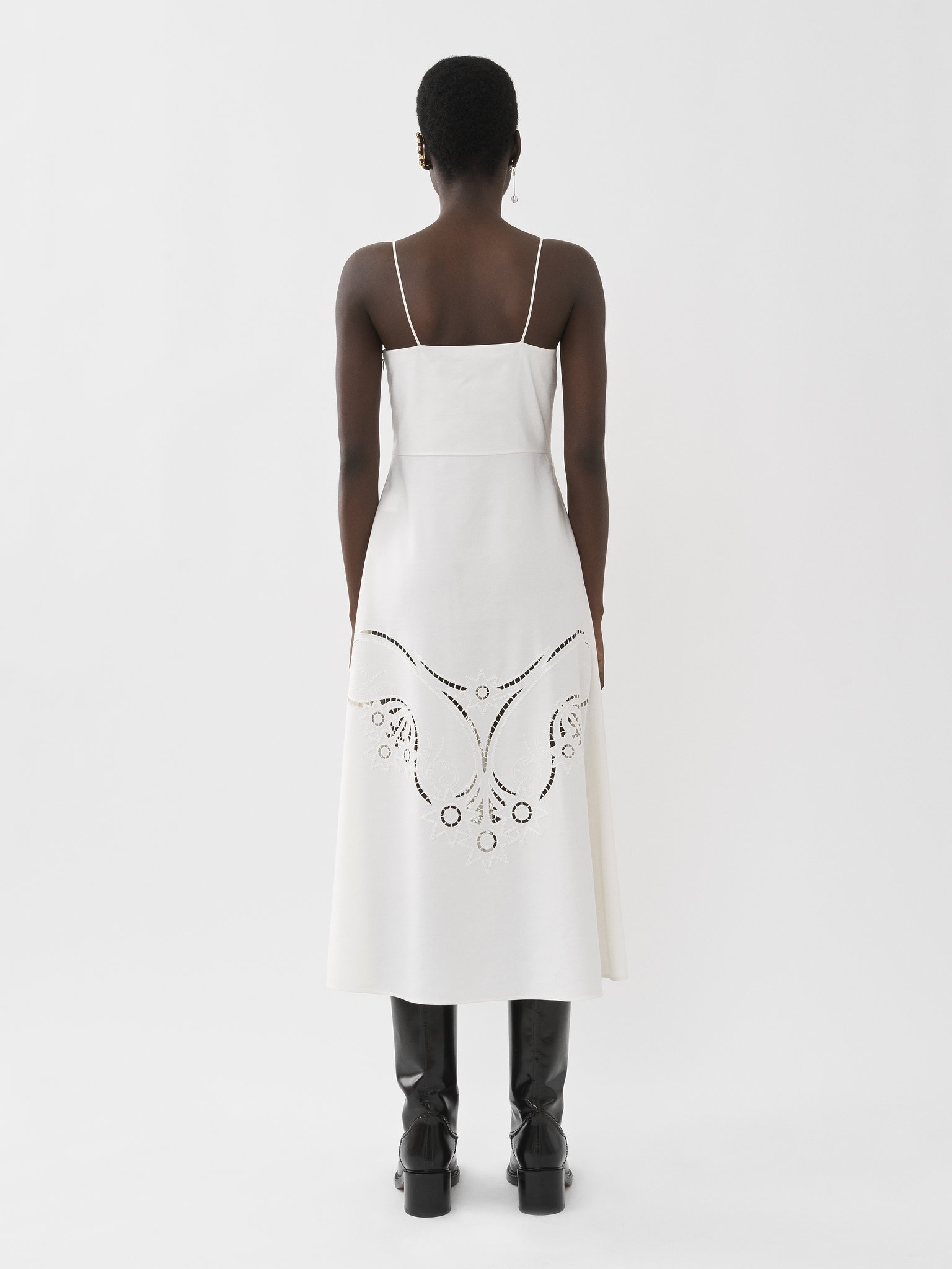 LINGERIE MIDI DRESS - 4