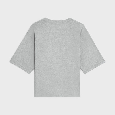 CELINE celine paris T-shirt in cotton jersey outlook