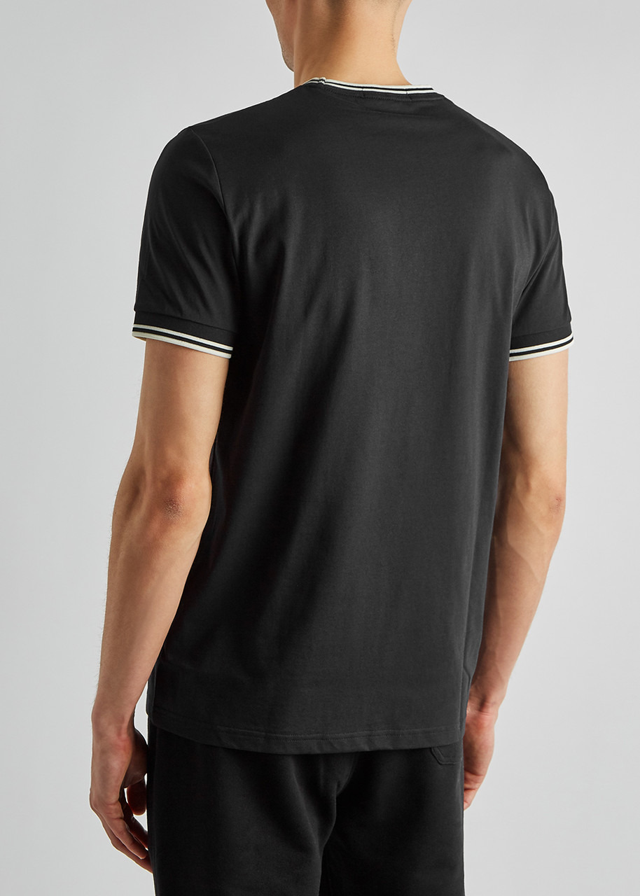 M1588 black cotton T-shirt - 3