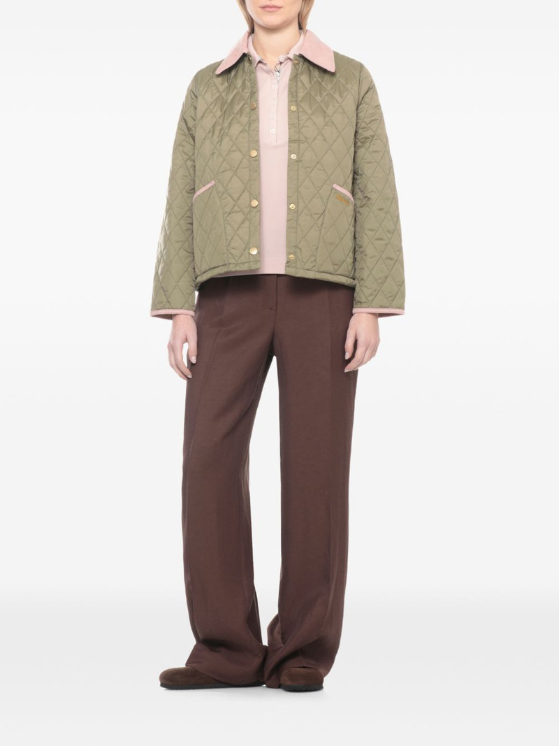 Barbour buttoned polo top outlook