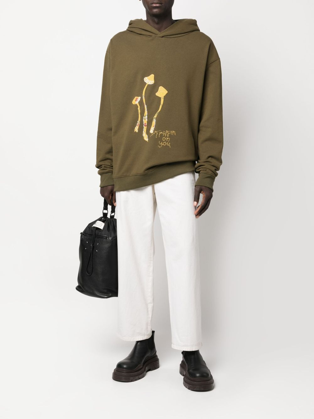 Mushroom Hooded sweatshirt - 2
