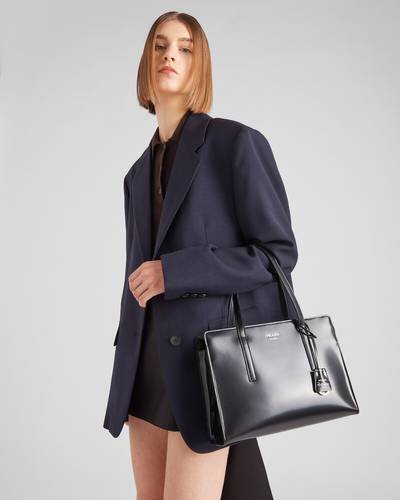 Prada Prada Re-Edition 1995 brushed-leather medium handbag outlook