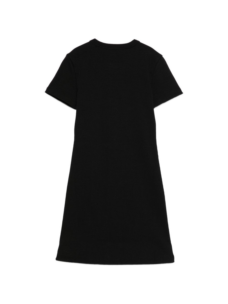 GCDS ribbed A-line dress outlook