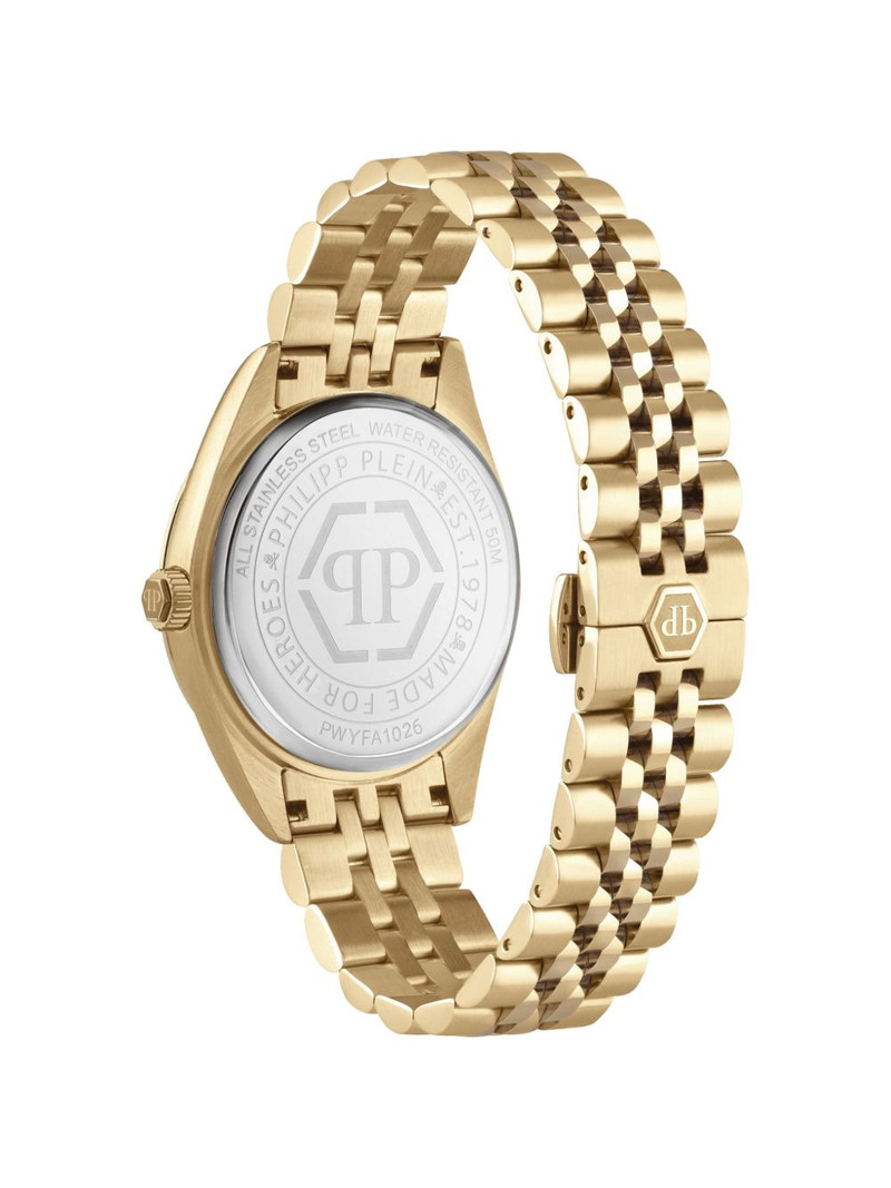 PHILIPP PLEIN Superlative 34mm date watch outlook