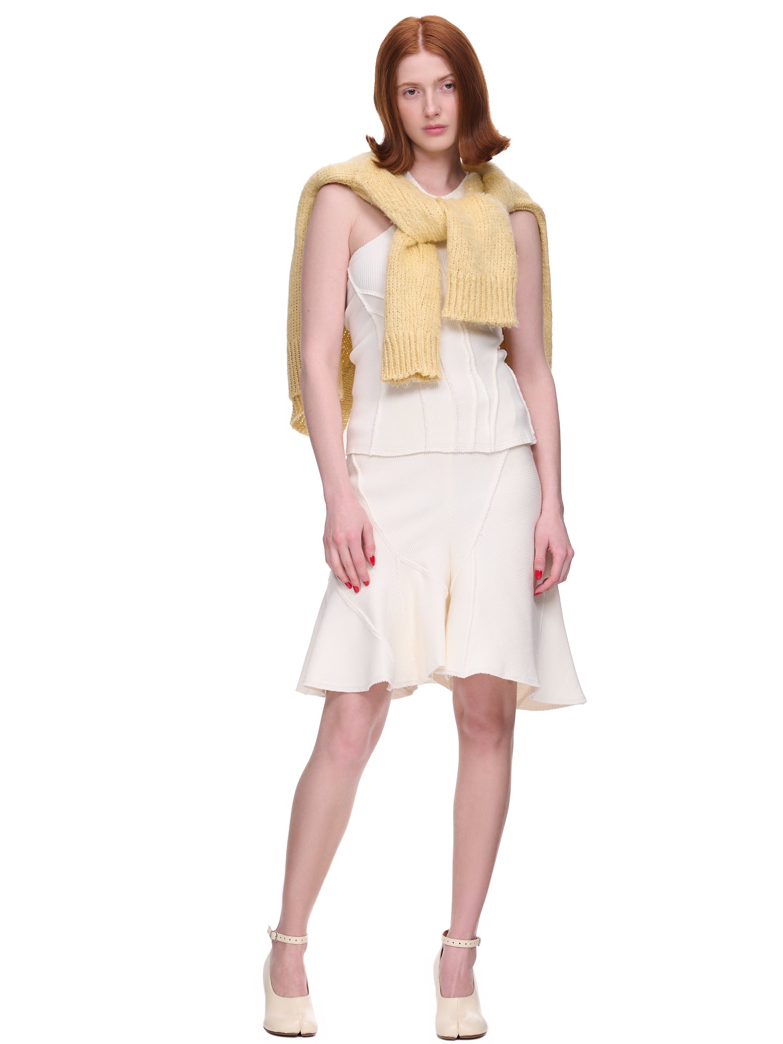 Rib Knit Skirt - 6