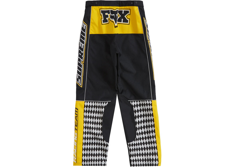 Supreme Supreme Fox Racing Pant Yellow outlook
