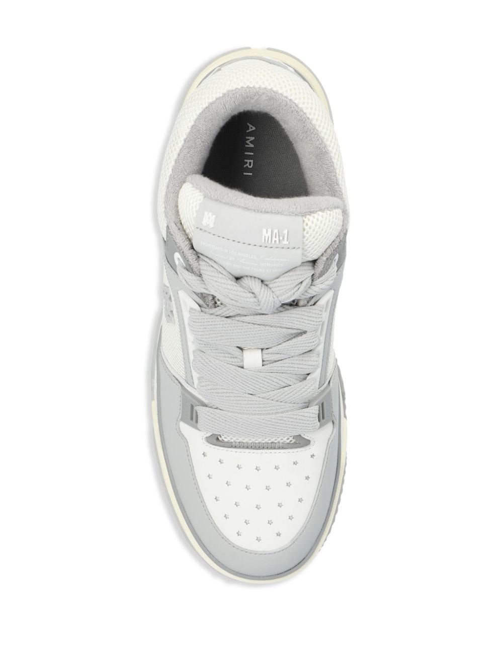 MA-1 panelled leather sneakers - 4