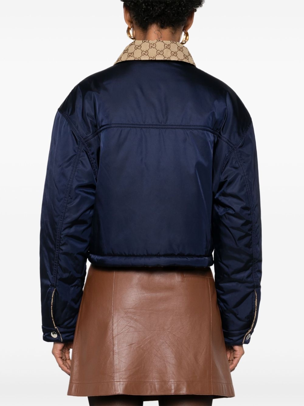reversible puffer jacket - 4