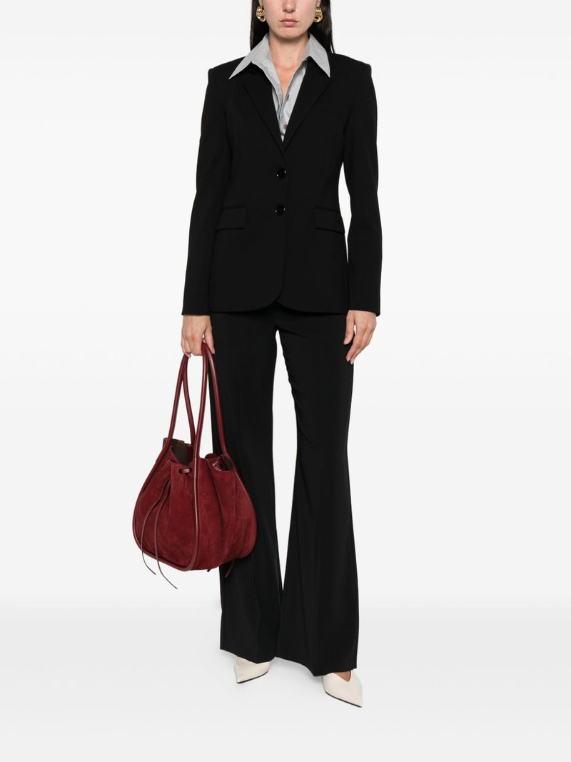 PINKO notched-lapel blazer outlook