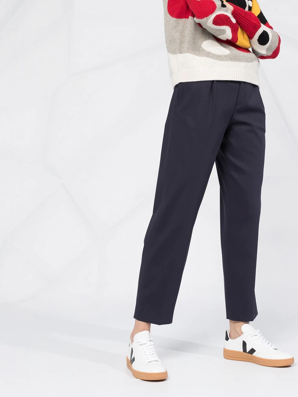 Amalfi straight-leg cotton trousers - 5