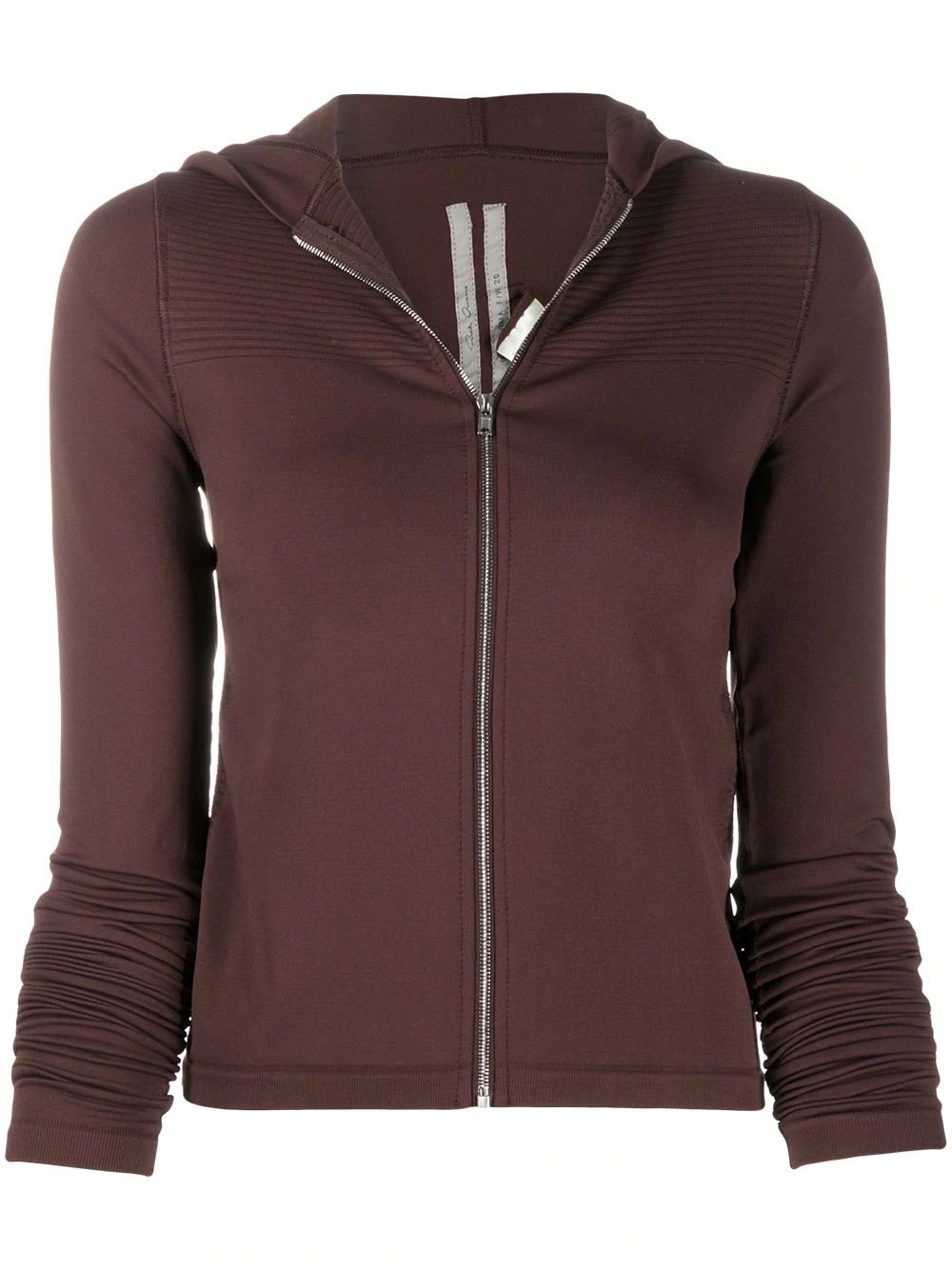 zipped-up hoodie - 1