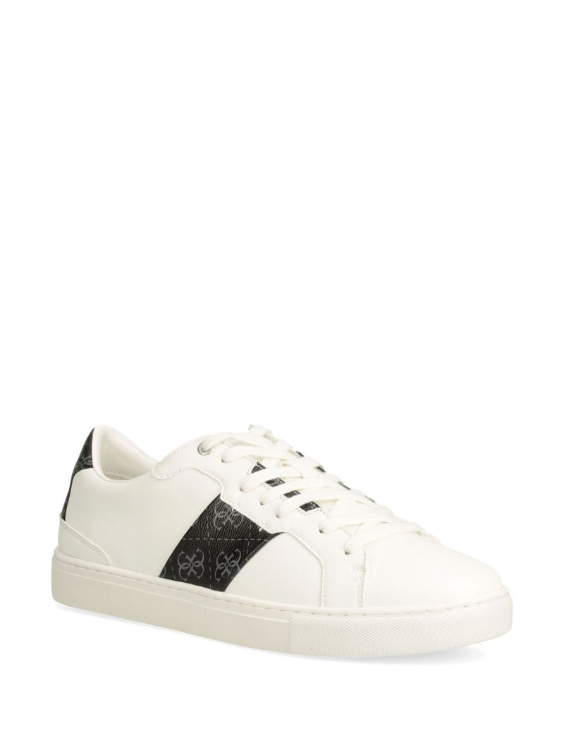 GUESS USA monogram-panel sneakers outlook