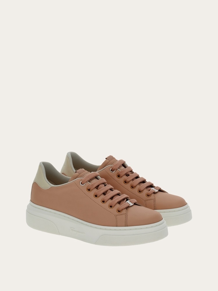 SNEAKER WITH MINI VARA CHAIN ORNAMENT - 5