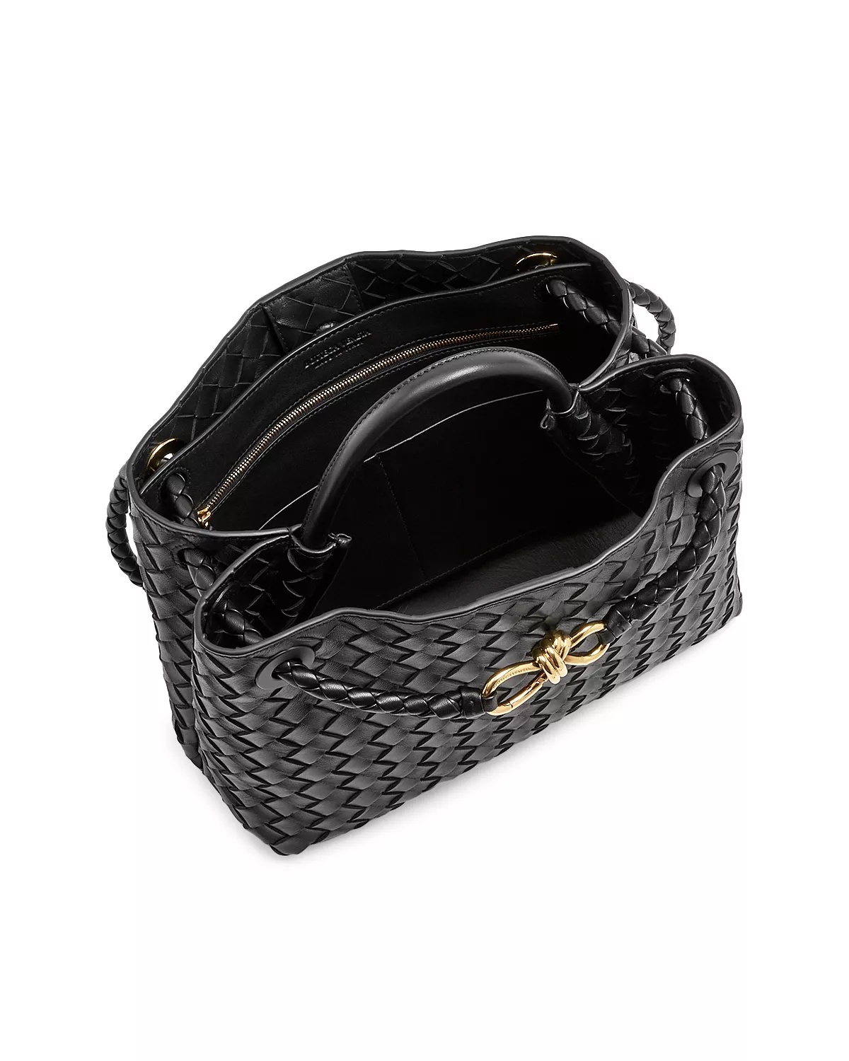 Andiamo Medium Woven Shoulder Bag - 3
