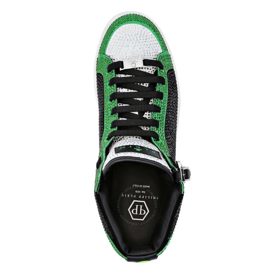 Philipp Plein Crystal Flame Money Beast Hi-Top Sneakers - 3