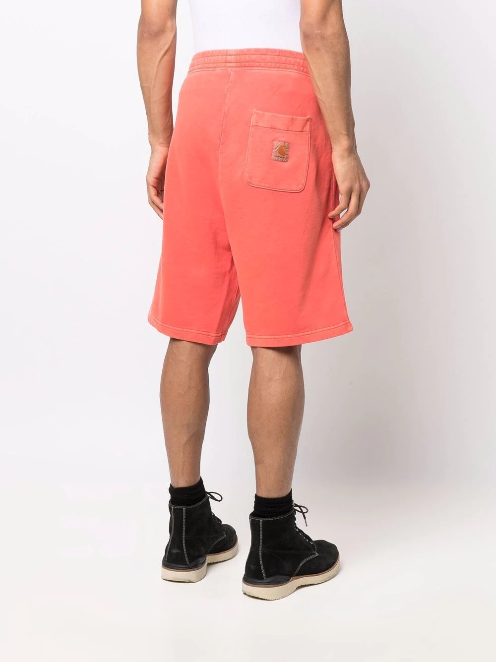 logo-patch track shorts - 4