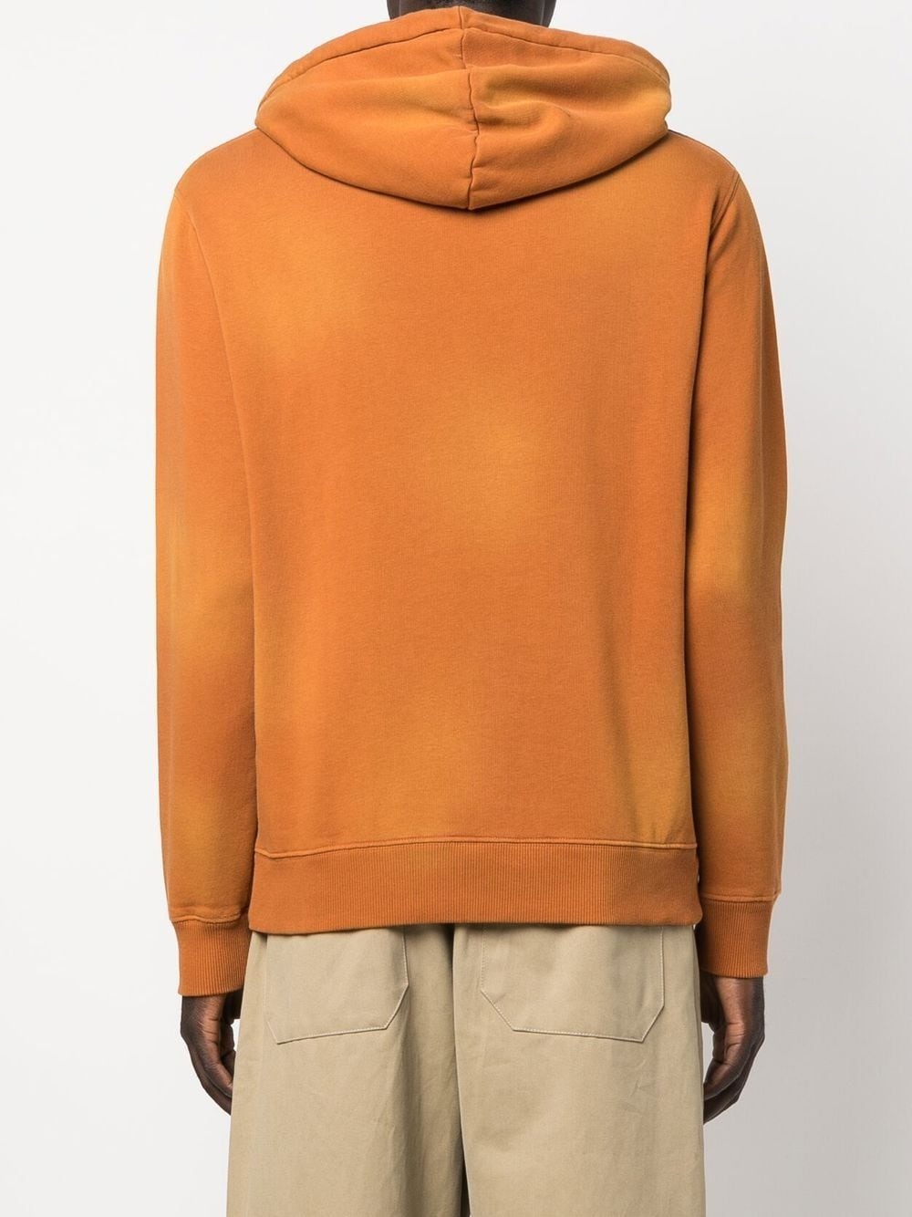 chest logo-patch detail hoodie - 7