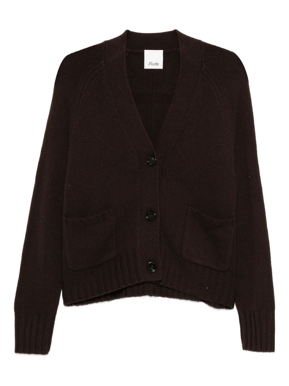 V-neck cardigan - 1