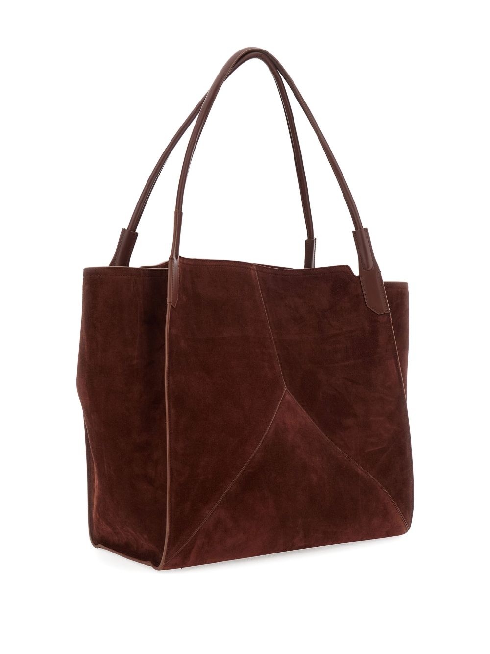 suede tote bag - 2