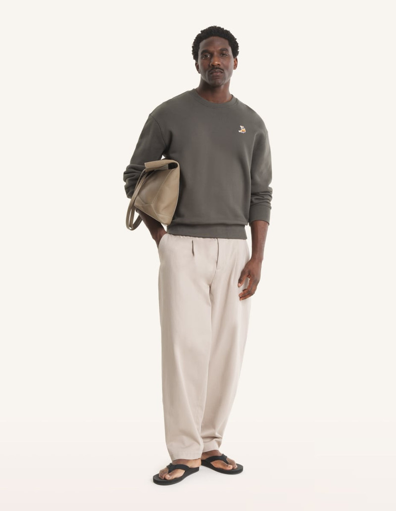 Maison Kitsuné ELASTICATED PLEATED PANTS outlook