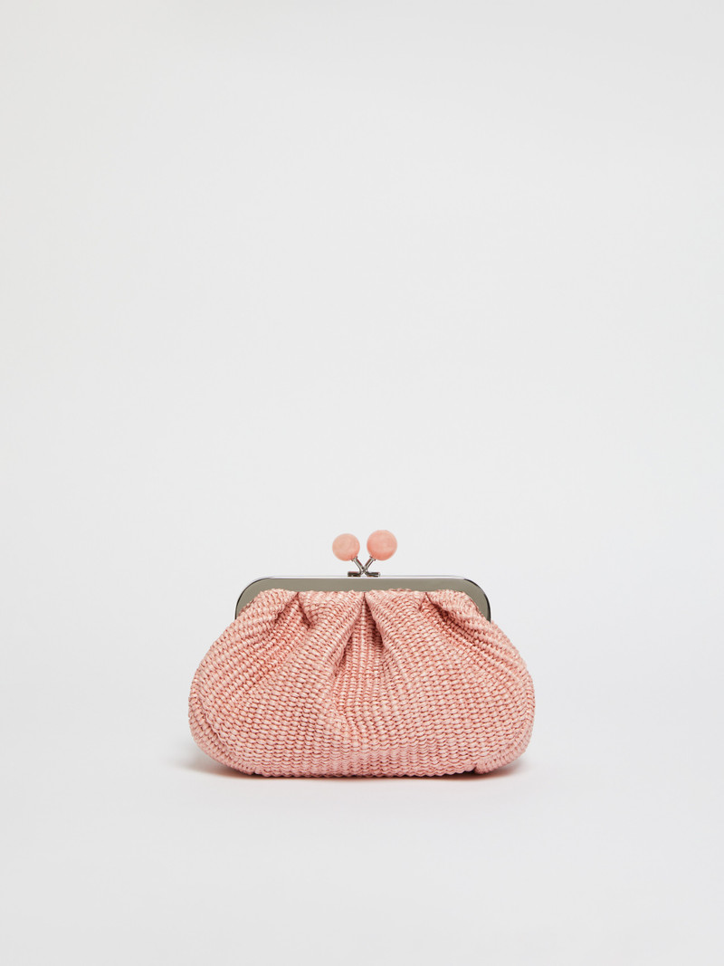 PALMAS Small raffia-effect Pasticcino Bag 3