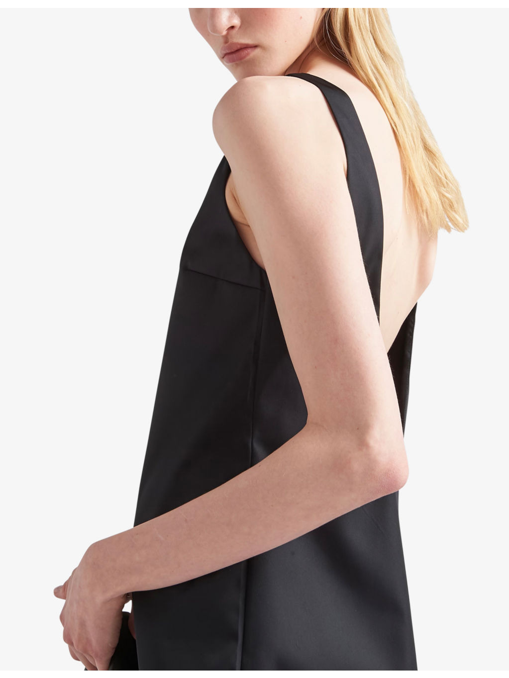 Re-Nylon logo-plaque mini dress - 3